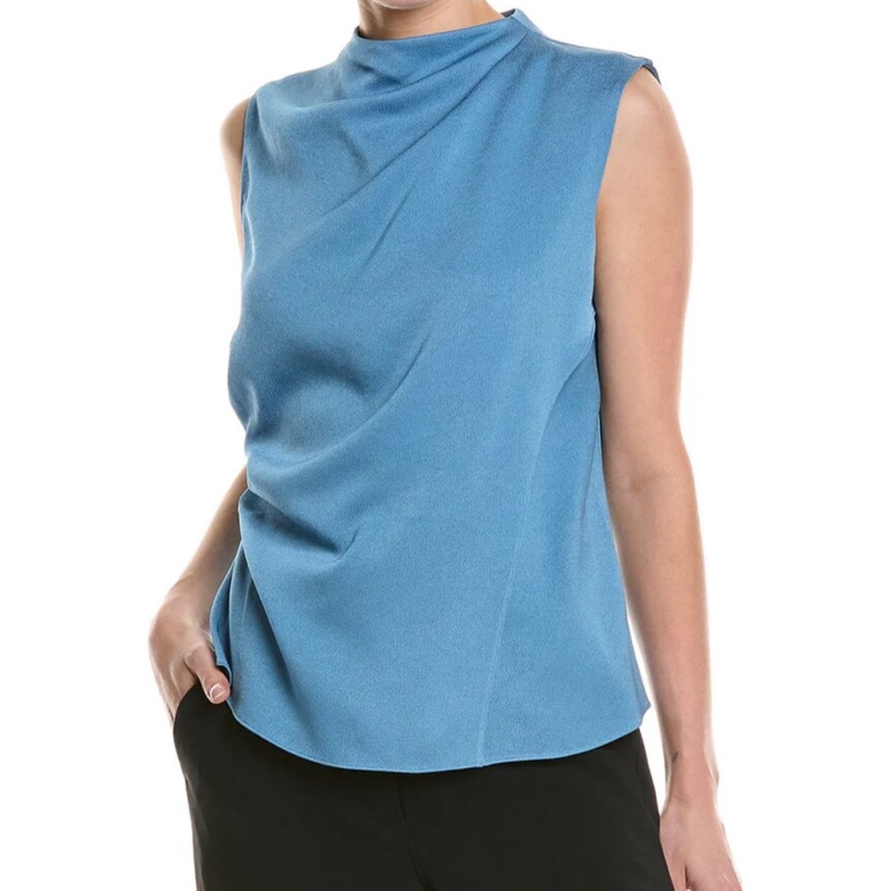 A.L.C. Blue Sleeveless Blouse new size 4